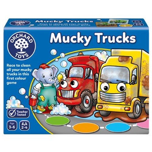 Orchard Games Mucky Trucks game