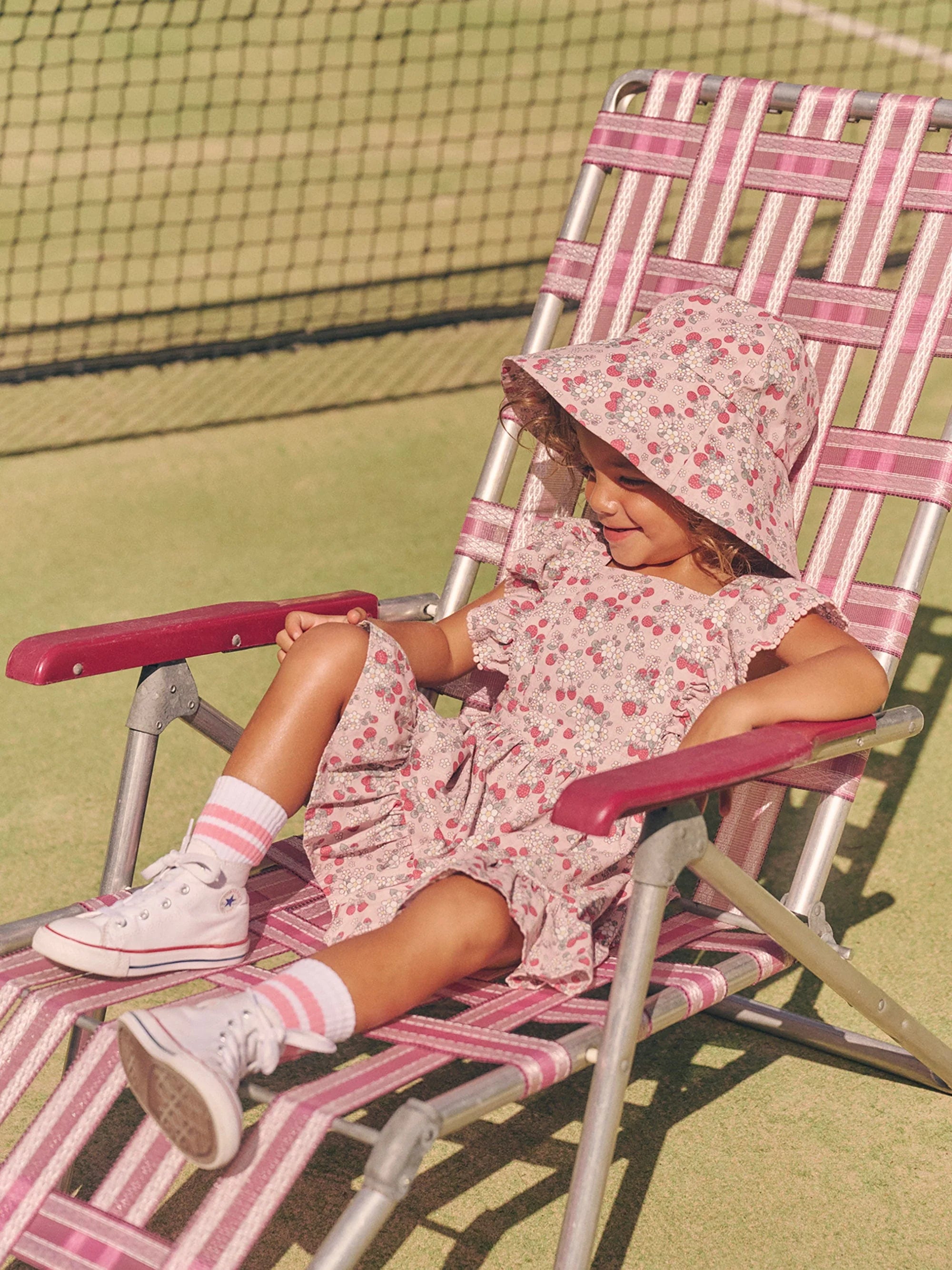 Huxbaby - Vintage Strawberry Sun Hat