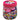 Hama - 4,000 Midi Hama Beads & Pegboards Pink Tub