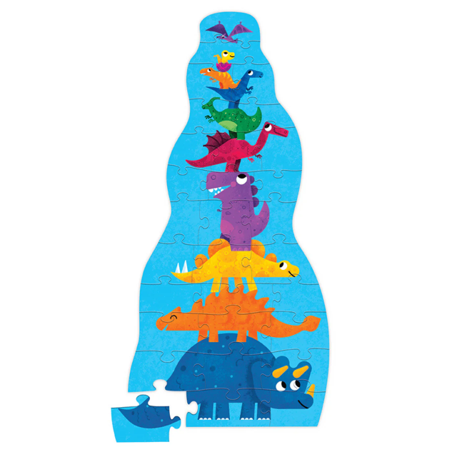 Crocodile Creek- Tower Puzzle - Dinosaur Puzzle