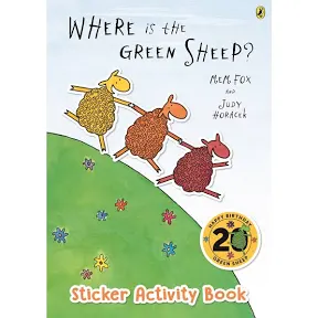 Where is the green Sheep Sticker Activity Book