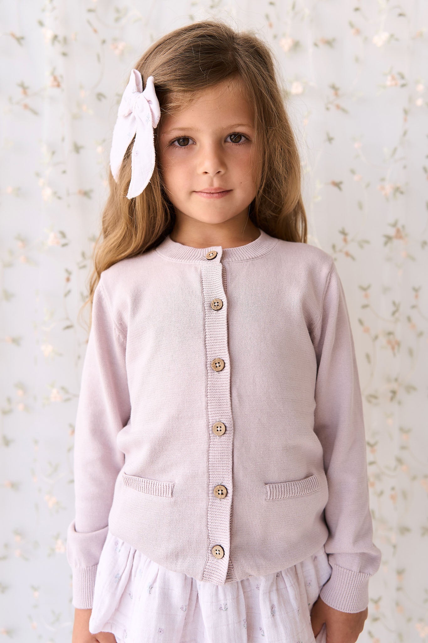 Jamie Kay- Gabrielle Cardigan - Violet Tint