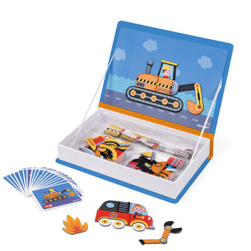 Janod - Magnetic Book Racers