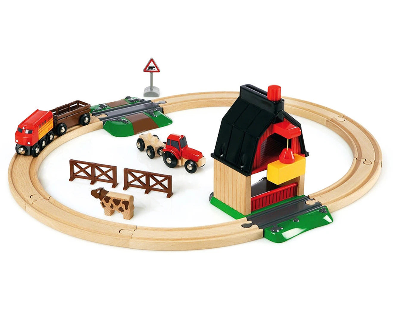 Brio- Farm Railway Set