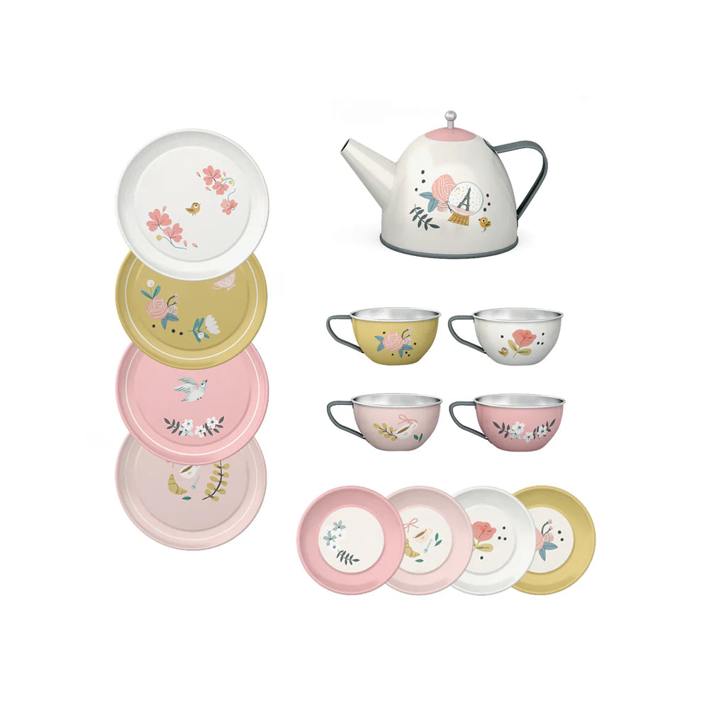 Moulin Roty- Parisiennes Tin Tea Set