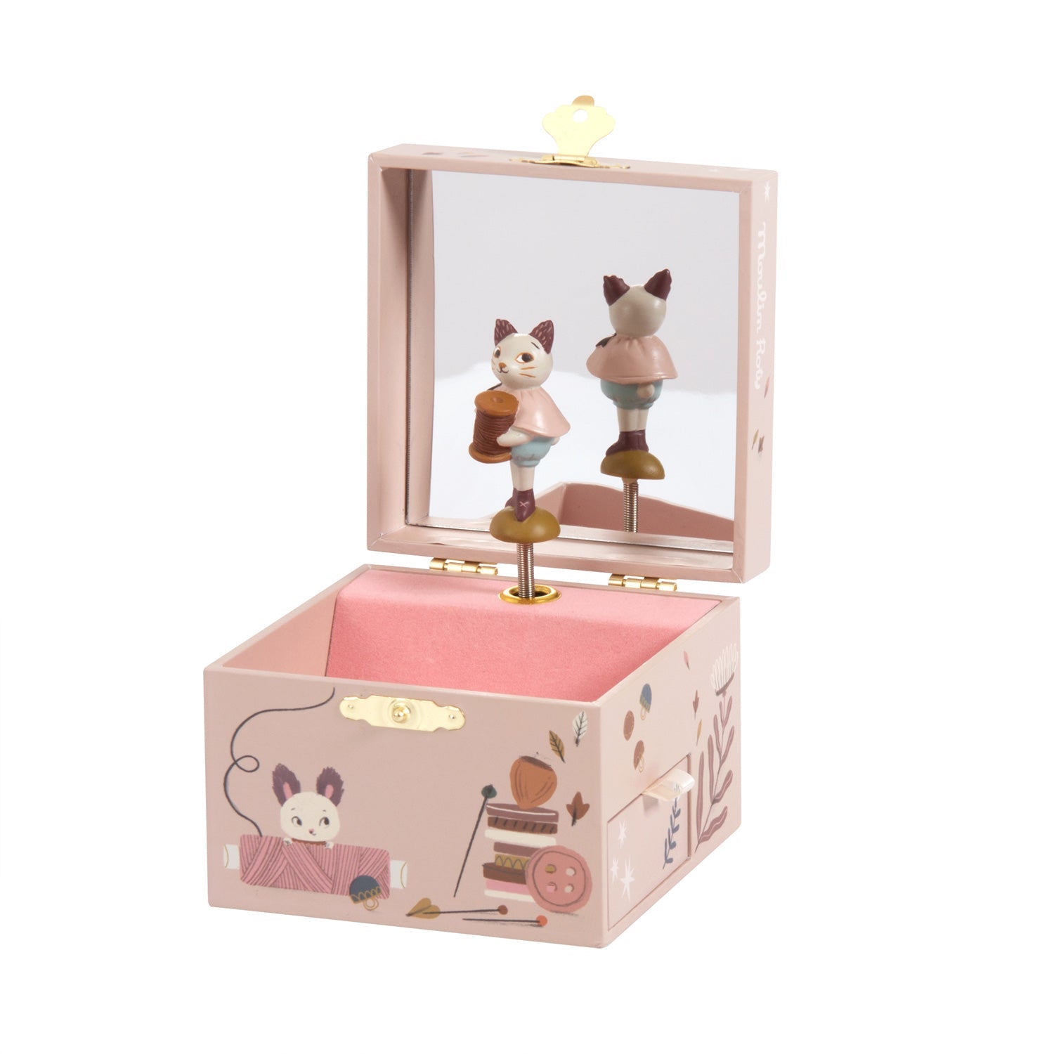 Moulin Roty -Apres la pluie Musical Jewellery Box