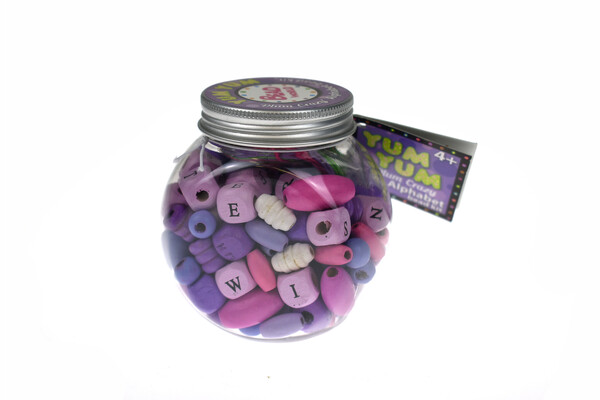 YUM YUM Alphabet Bead Craft Set