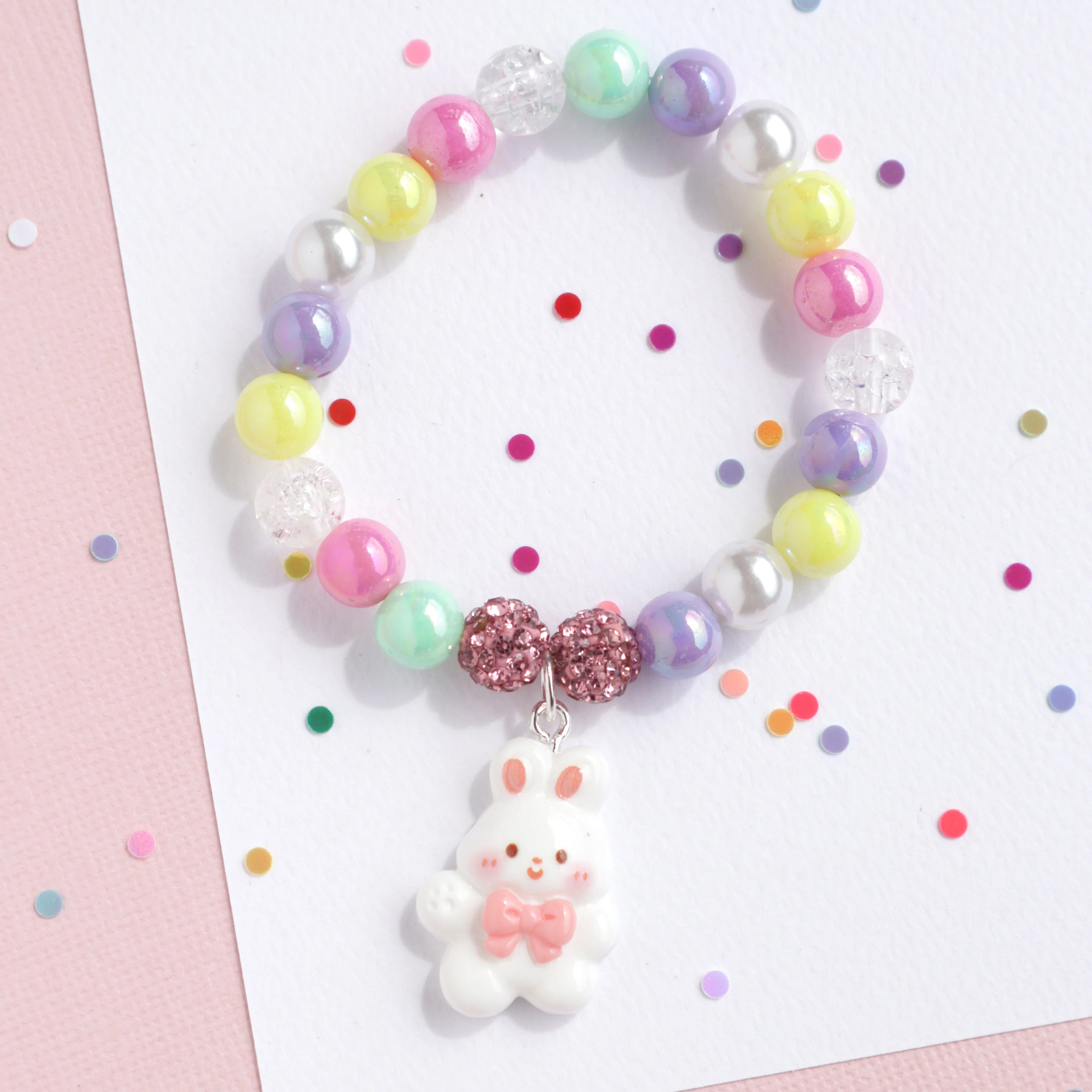 Mon Coco- Bunny Bow Elastic bracelet